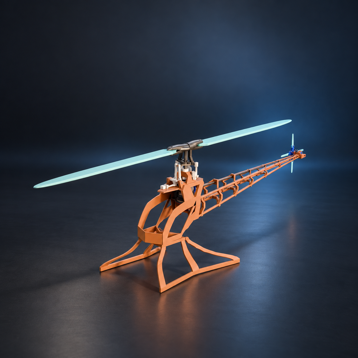 Additiv gefertigte modulare RC-Helikopter-Plattform im 3DOrder Showcase