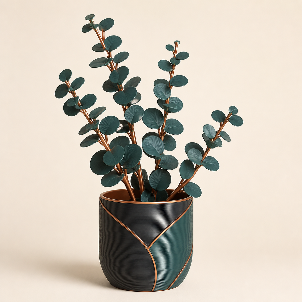 Decorative plant Eucalyptus – Modern from PETG on bright studio background