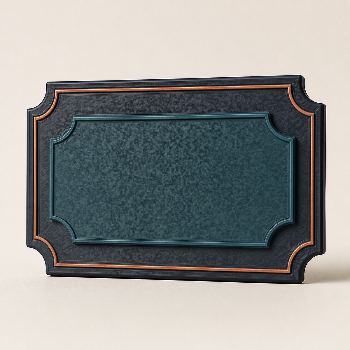 Coordinate sign home point – Modern from PETG on bright studio background