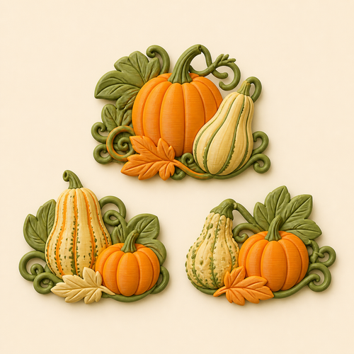 Kleine Herbstfreude – enthaltenes Magnet-Set