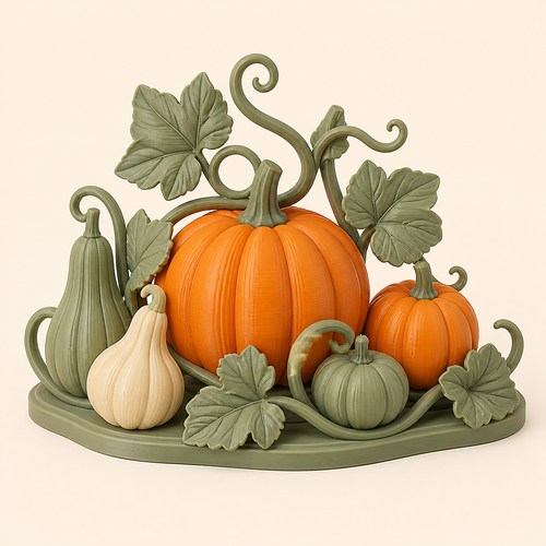 Herbsttisch-Set – enthaltener Tischaufsteller