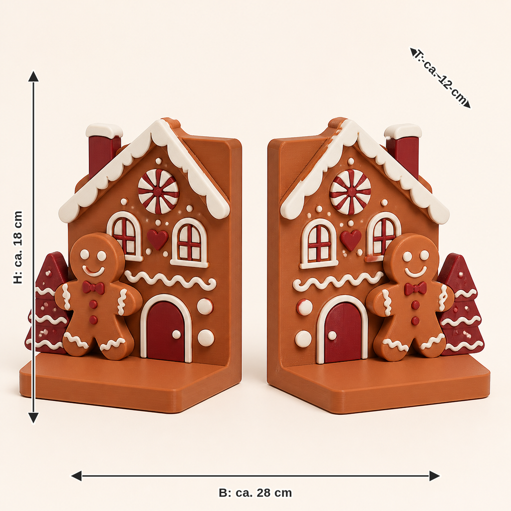 Double house: width approx. 28 cm, depth approx. 12 cm, height approx. 18 cm