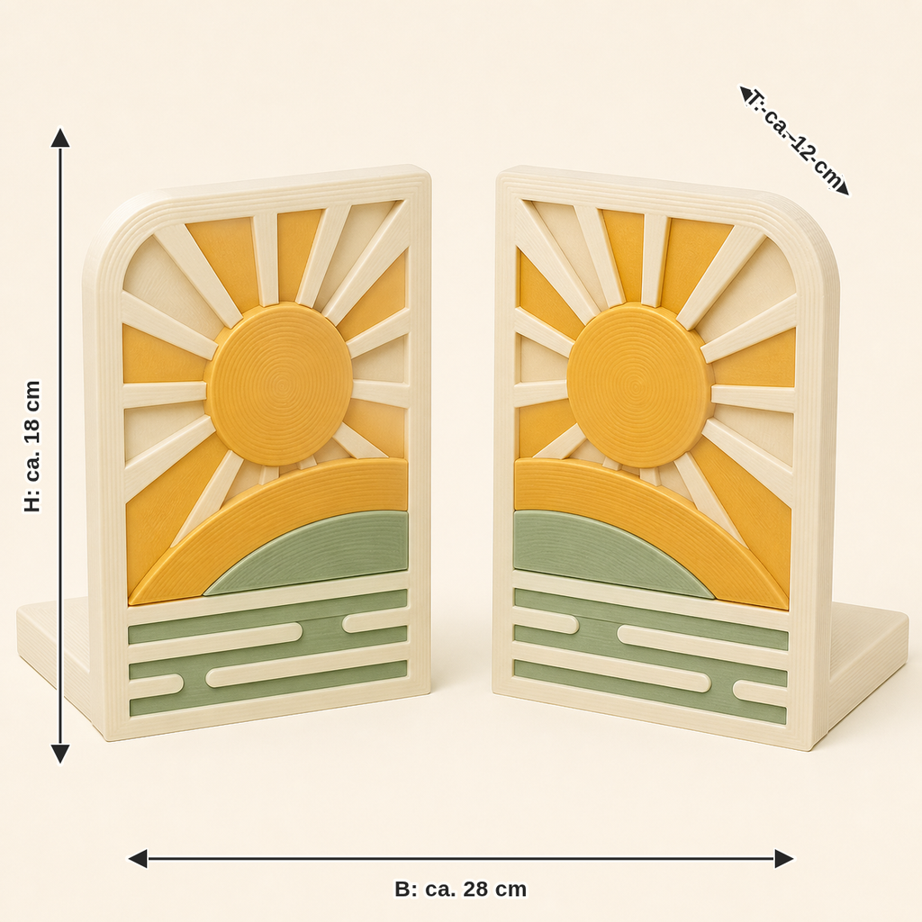 Double sun: width approx. 28 cm, depth approx. 12 cm, height approx. 18 cm
