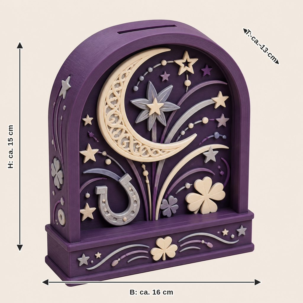 Happy window: width approx. 16 cm, depth approx. 13 cm, height approx. 15 cm