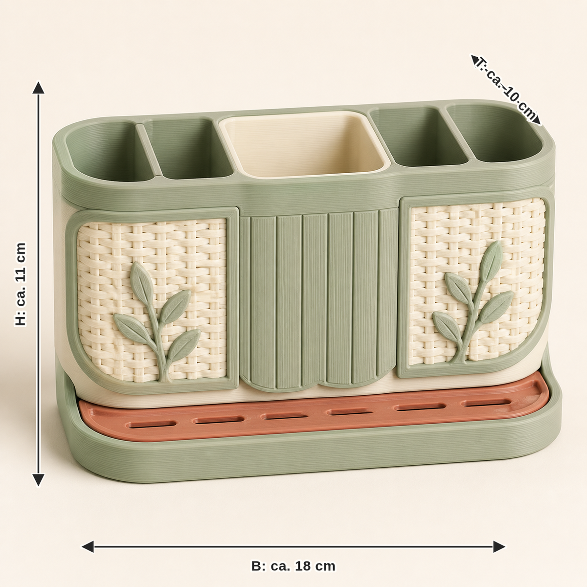 Dock – Country: width approx. 18 cm, depth approx. 10 cm, height approx. 11 cm